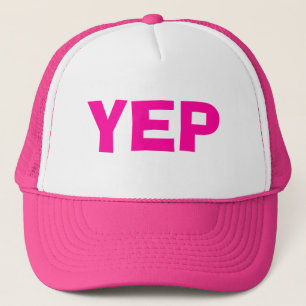 Pink Yep Hat