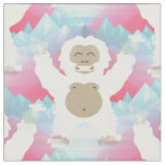 pink yeti fabric