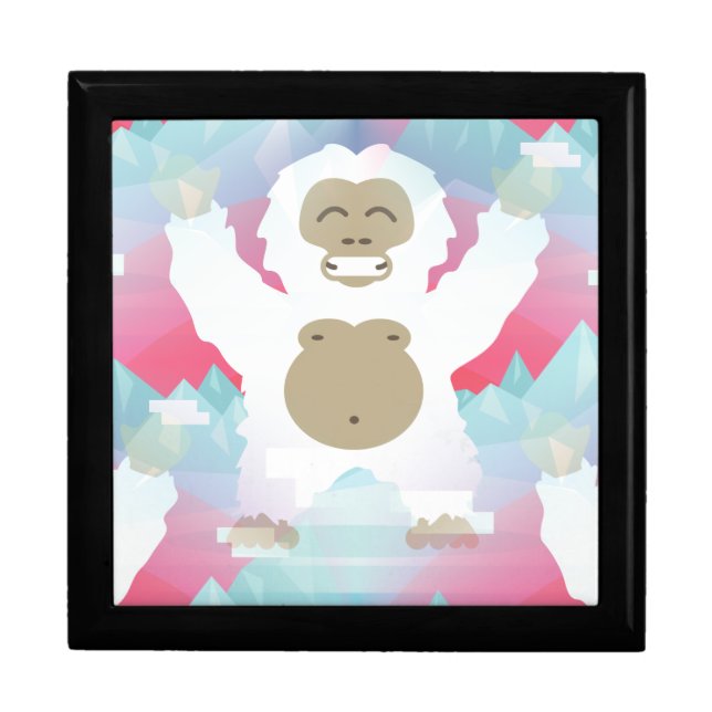 pink yeti jewelry box (Front)