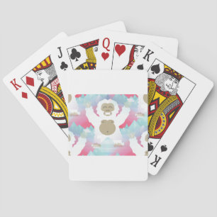pink yeti poker cards