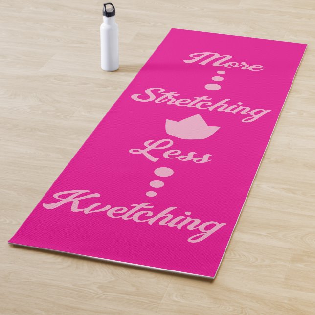 Pink yoga mat (In Situ)