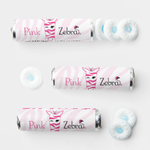Pink Zebra Hershey Candy Party Favors Business