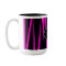 Pink Zebra Initial Monogrammed Coffee Mug