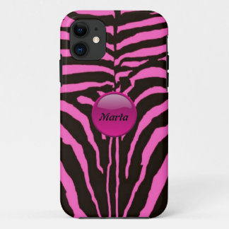 Pink Zebra iPhone5 Case