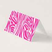 Pink zebra print (Back)