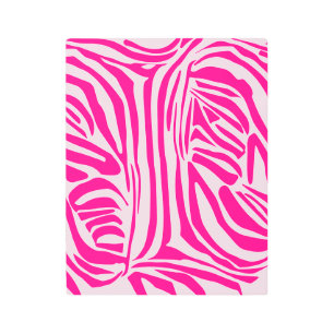Pink zebra print