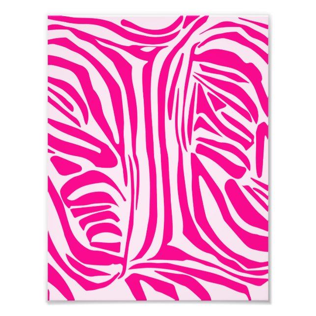 Pink zebra print (Front)