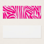 Pink zebra print (Front & Back)