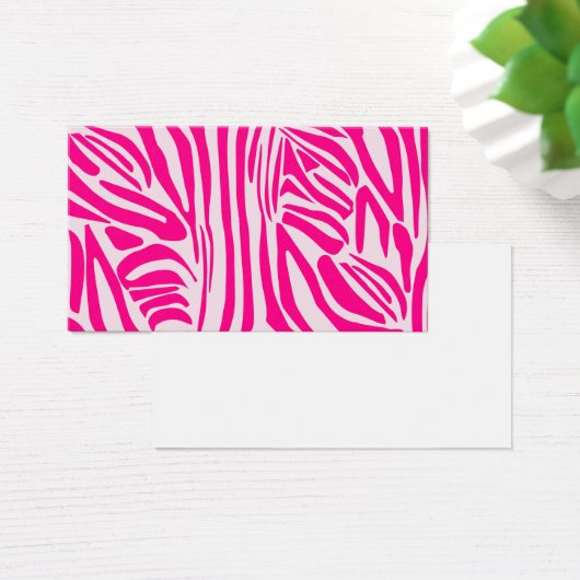 Pink zebra print (Desk)