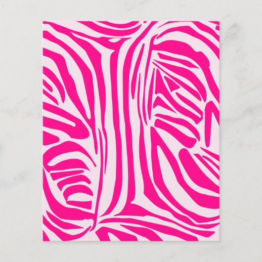 Pink zebra print (Front)