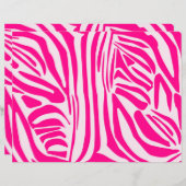 Pink zebra print (Front/Back)