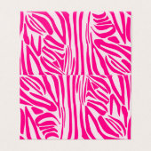 Pink zebra print (Outside Unfolded)