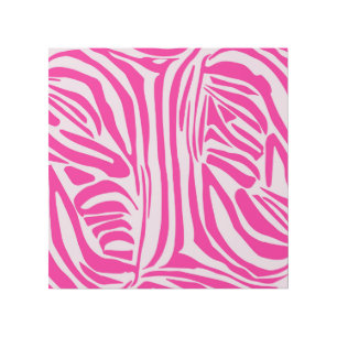 Pink zebra print