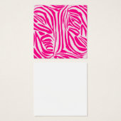 Pink zebra print (Front & Back)