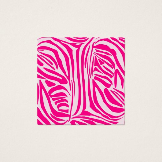 Pink zebra print (Front)