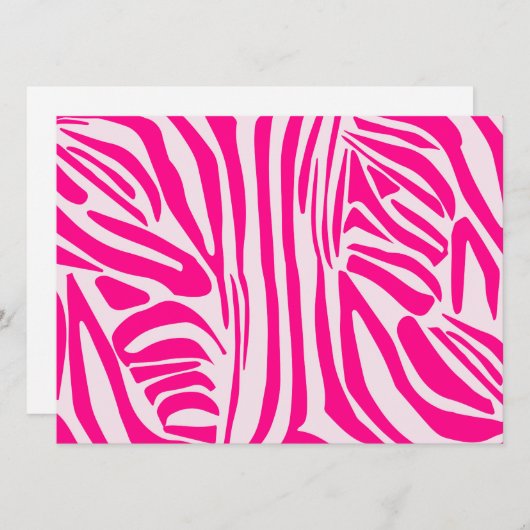 Pink zebra print (Front/Back)
