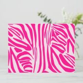 Pink zebra print (Standing Front)