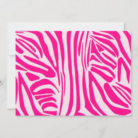 Pink zebra print (Front)