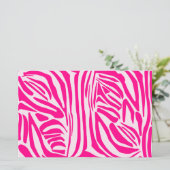 Pink zebra print (Standing Front)