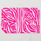 Pink zebra print (Front/Back)