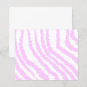 Pink Zebra Print, Animal Pattern. (Front/Back)