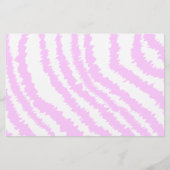 Pink Zebra Print, Animal Pattern. (Front)