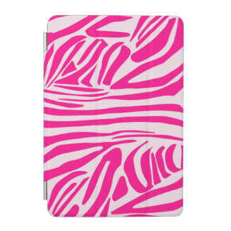 Pink zebra print iPad mini cover