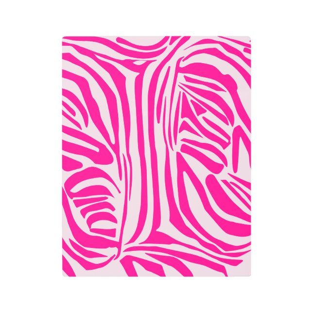 Pink Zebra Print Pattern (Front)