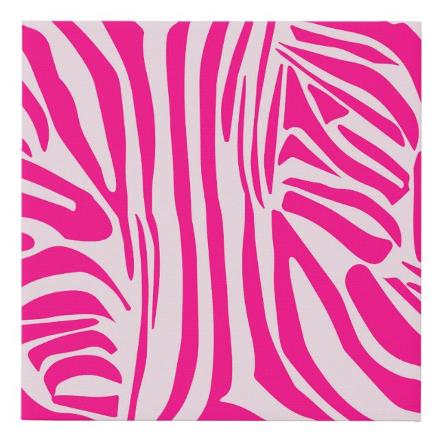Pink Zebra Print Pattern (Front)
