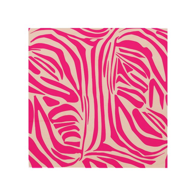 Pink Zebra Print Pattern (Front)