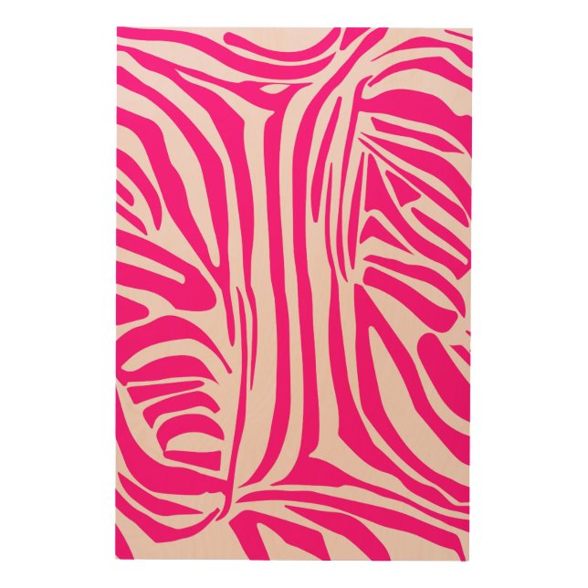 Pink Zebra Print Pattern (Front)