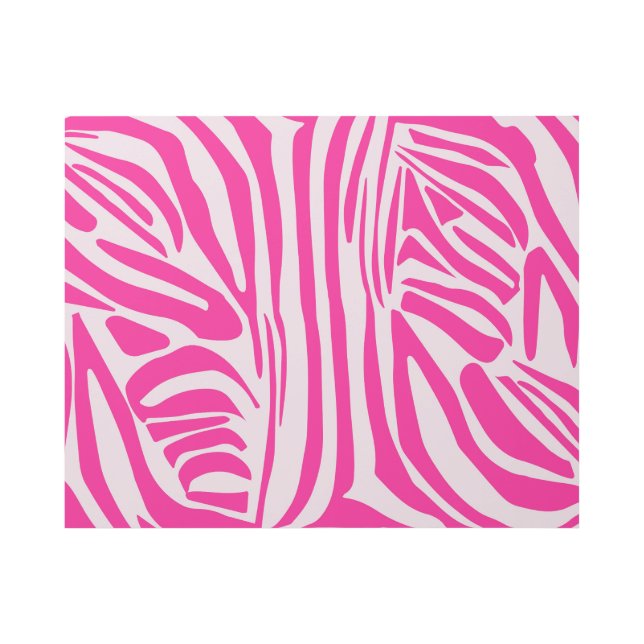 Pink Zebra Print Pattern (Front)