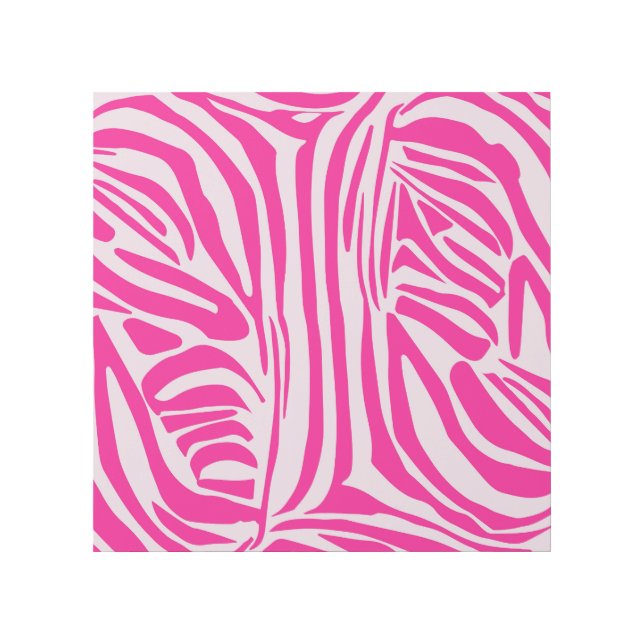 Pink Zebra Print Pattern (Front)