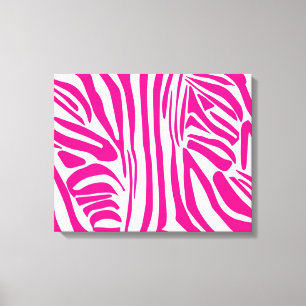 Pink Zebra Print Pattern