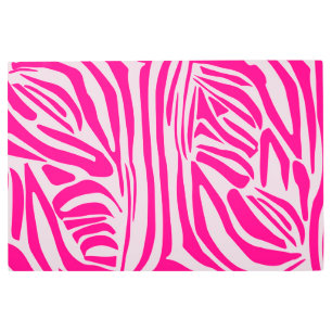 Pink Zebra Print Pattern