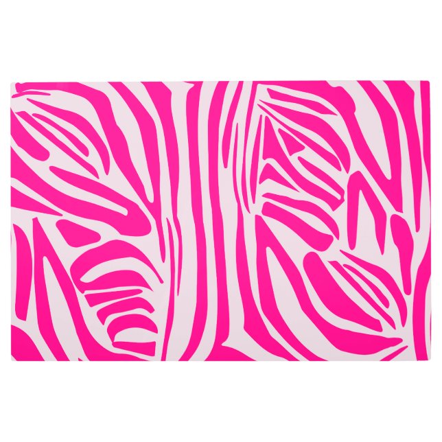 Pink Zebra Print Pattern (Front)