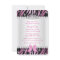 Pink Zebra Print & Princess Tiara Baby Shower