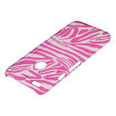 Pink zebra print uncommon google pixel XL case (Top)