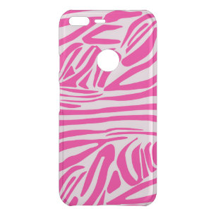 Pink zebra print uncommon google pixel XL case