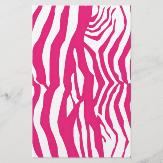 Pink Zebra Stripes (Front)