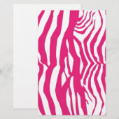 Pink Zebra Stripes (Front/Back)
