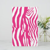 Pink Zebra Stripes (Standing Front)