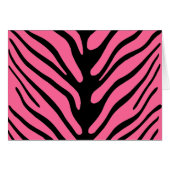 Pink Zebra Stripes (Front Horizontal)