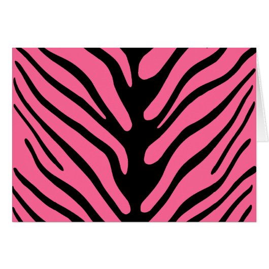Pink Zebra Stripes (Front Horizontal)