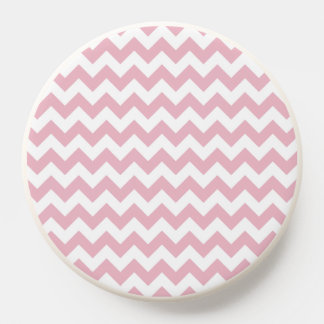 Pink Zigzag, Pink Chevron, Geometric Pattern PopSocket