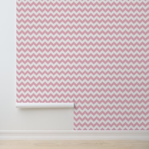 Pink Zigzag Pink Chevron Geometric Pattern Wallpaper