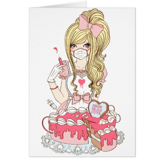 Pinkarol for Drop Dead Cute Card