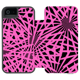 pinkblackanista floral iPhone SE/5/5s wallet case
