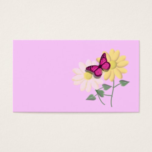 PinkButterfly Business Cards