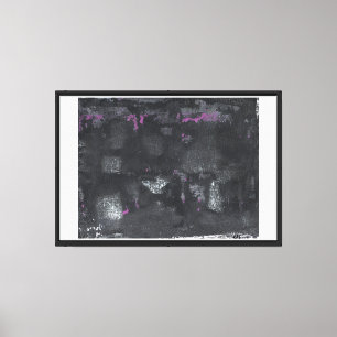Pinked in Grey Canvas Print